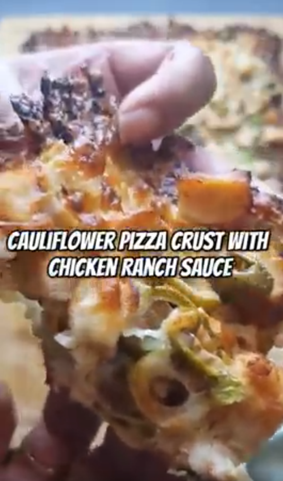 Cauliflower Low-Carb Pizza Crust