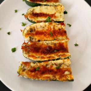Irresistible Cheesy Zucchini Skins: A Flavorful Twist on a Classic Appetizer